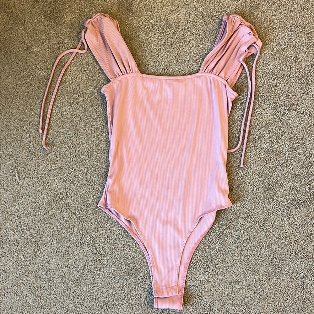 Altar’d State Pink Bodysuit